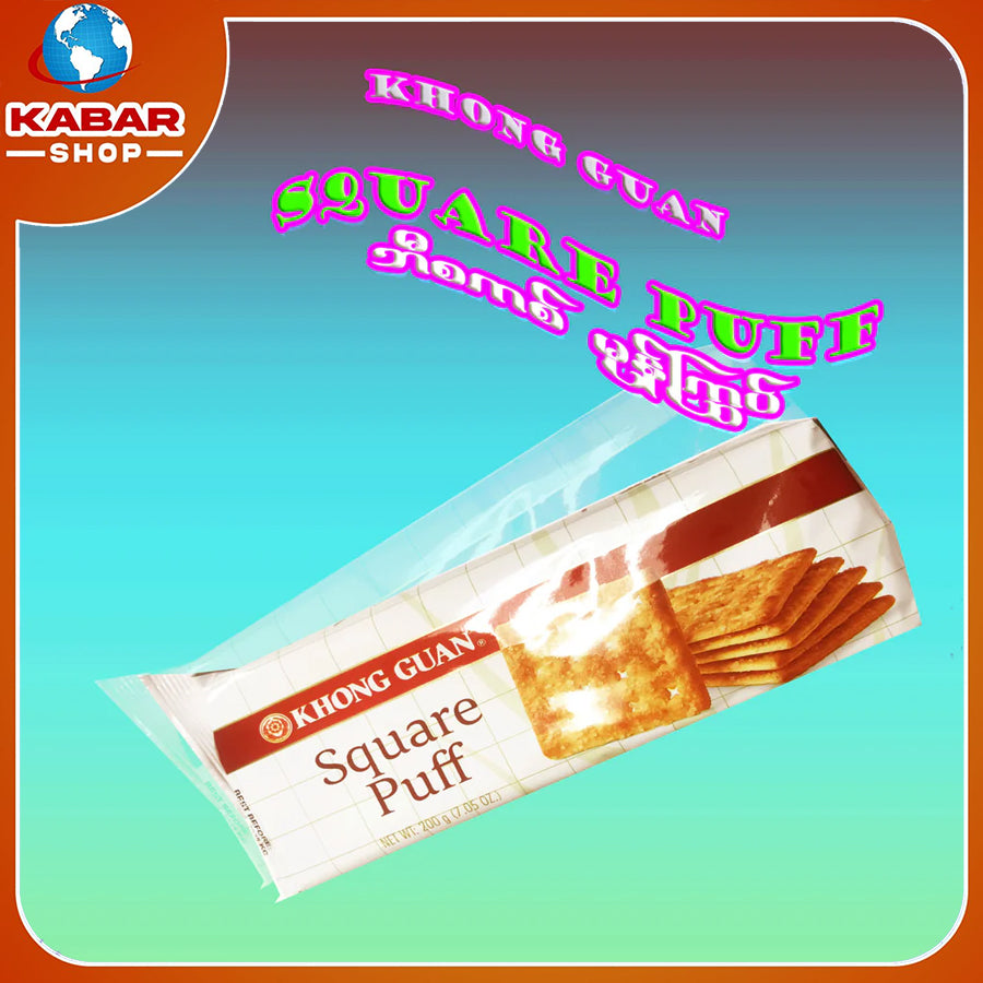 Square Puff Biscuits