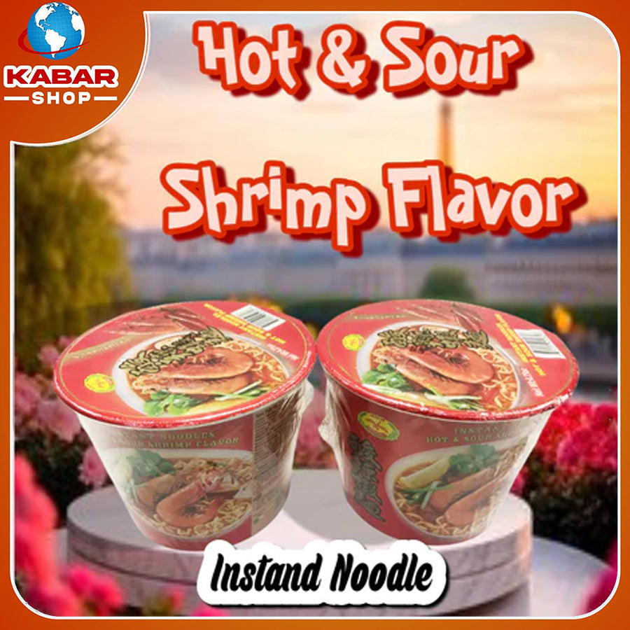 Hot & Sour Shrimp Flavor Instant Noodle