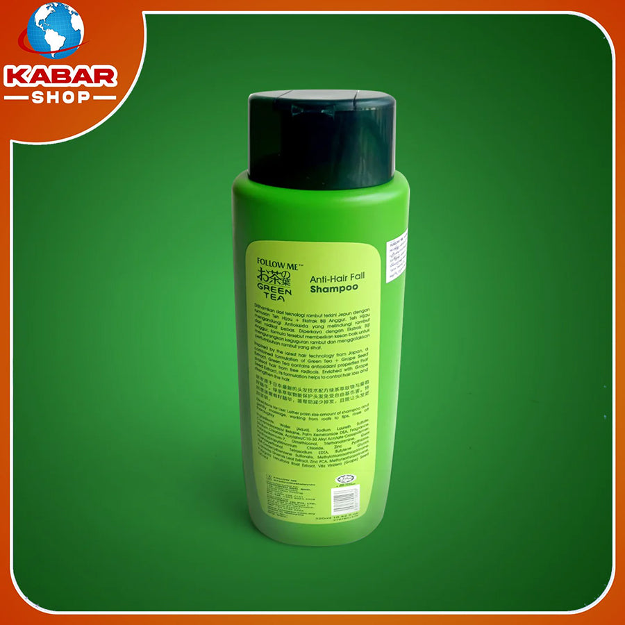 Follow Me - Green Tea - Anti Hair fall Shampoo