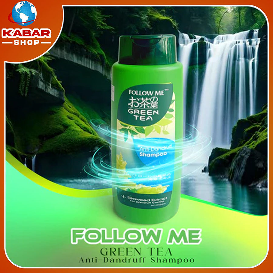 Follow Me - Green Tea - Anti Dandruff Shampoo