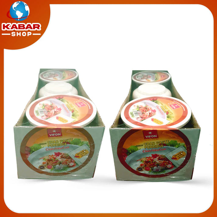 ဂဏန်း အရသာဆန်ပြုတ် Instant Crabpaste Porridge