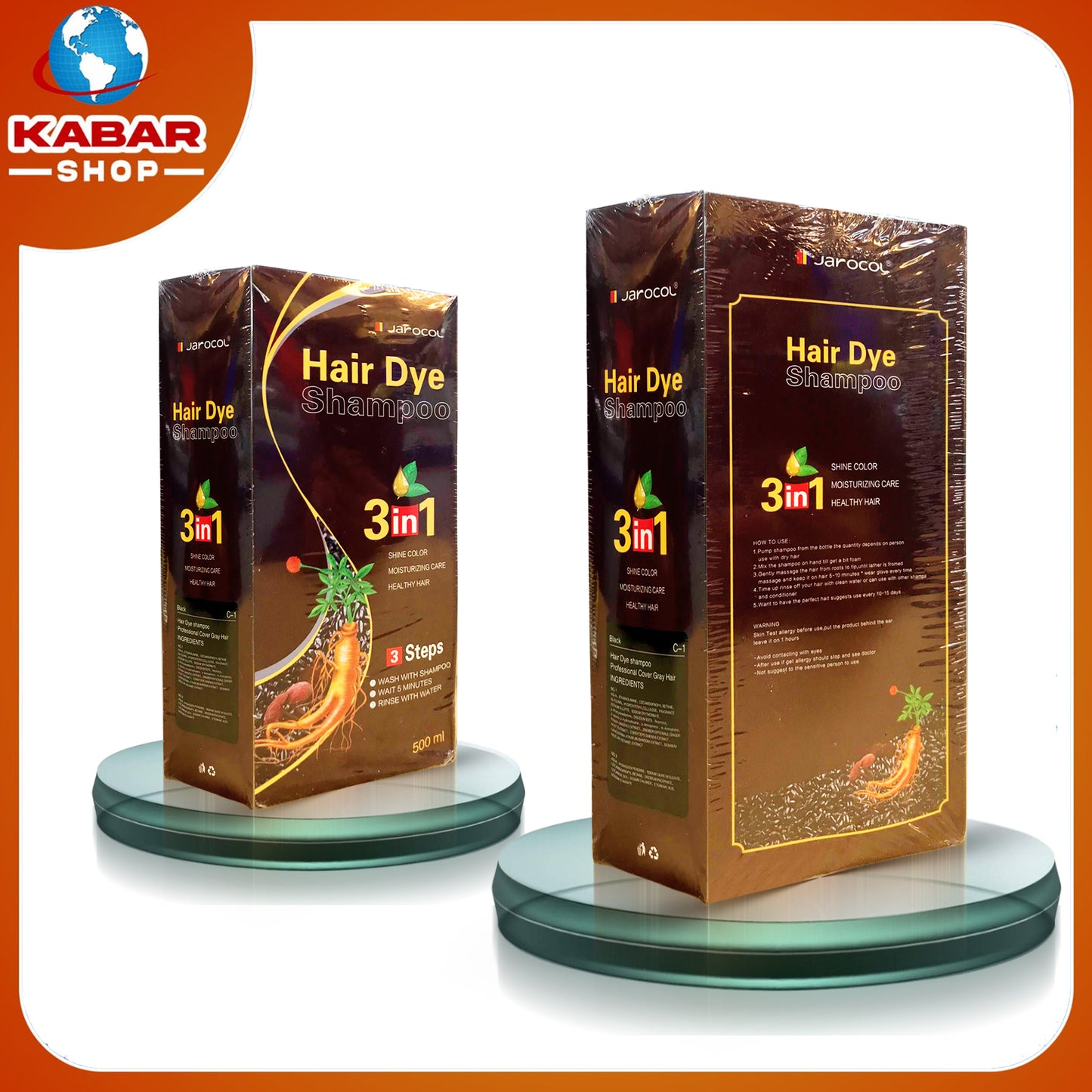 ခေါင်းလျော်ရည် Hair Dye shampoo 001