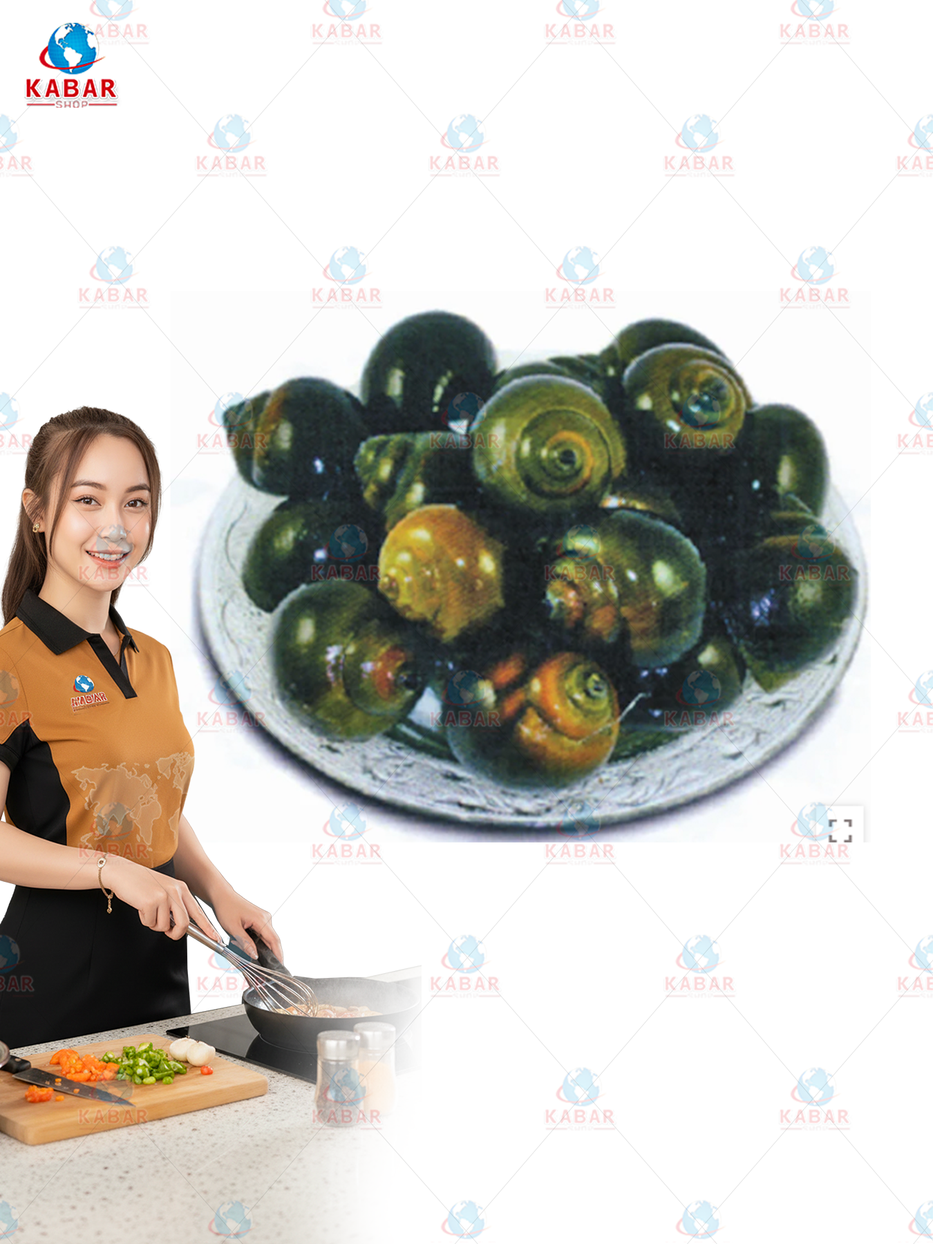 whole snail ခရု