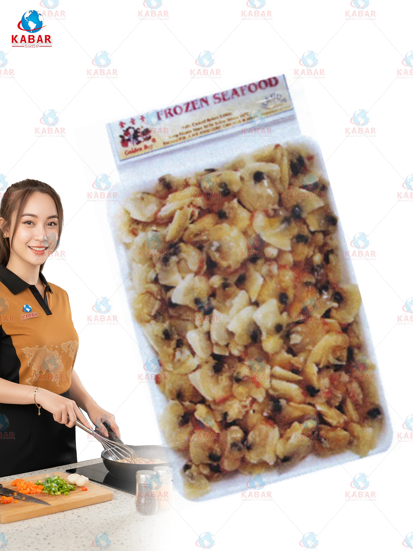 Cooked Musset Clam Meat ‘Thit Nggheu’ ဂုံးခရု/ 36*13oz