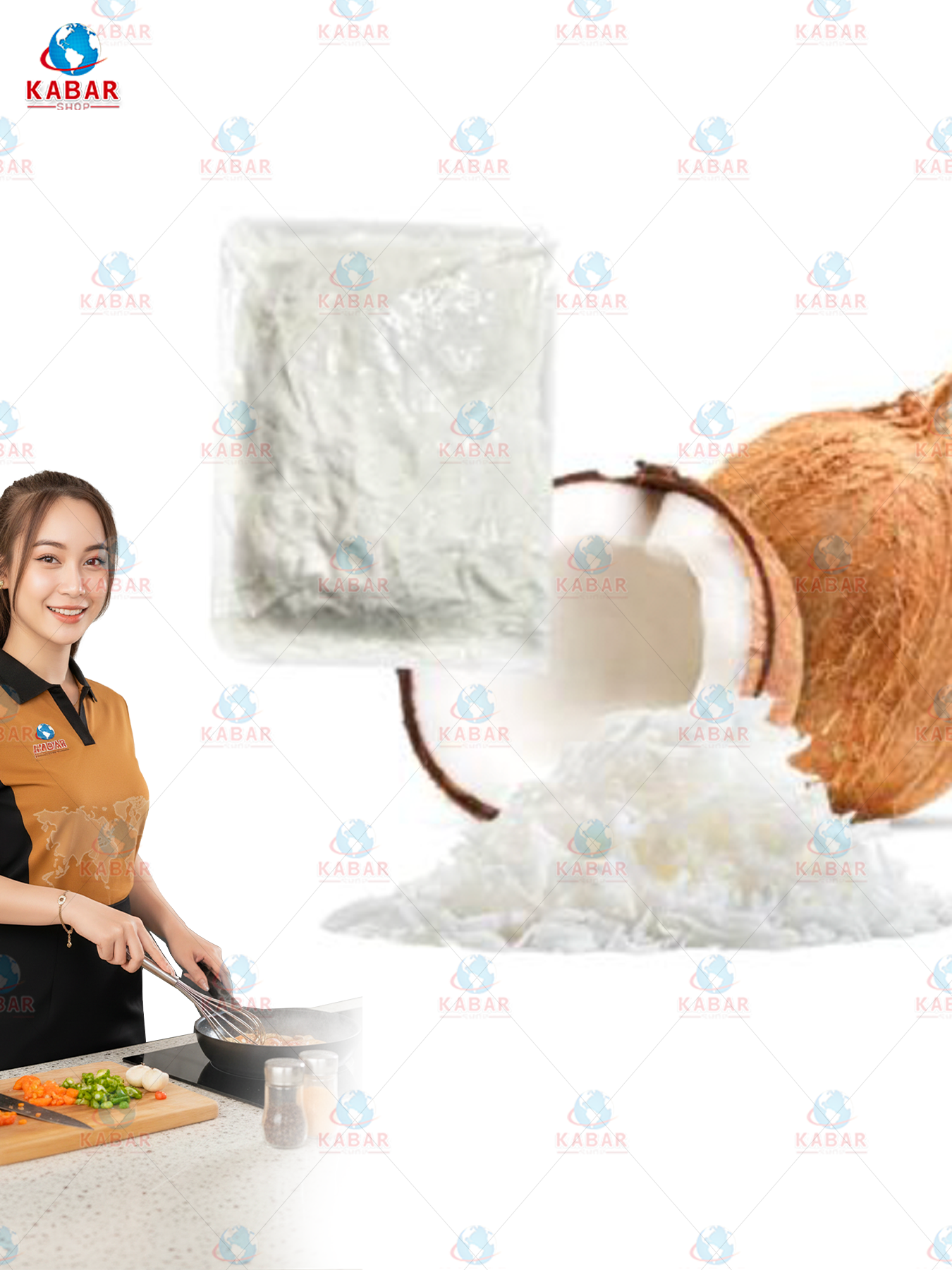 grated coconut ခြစ်ထားသောအုန်းသီး 30* 16oz