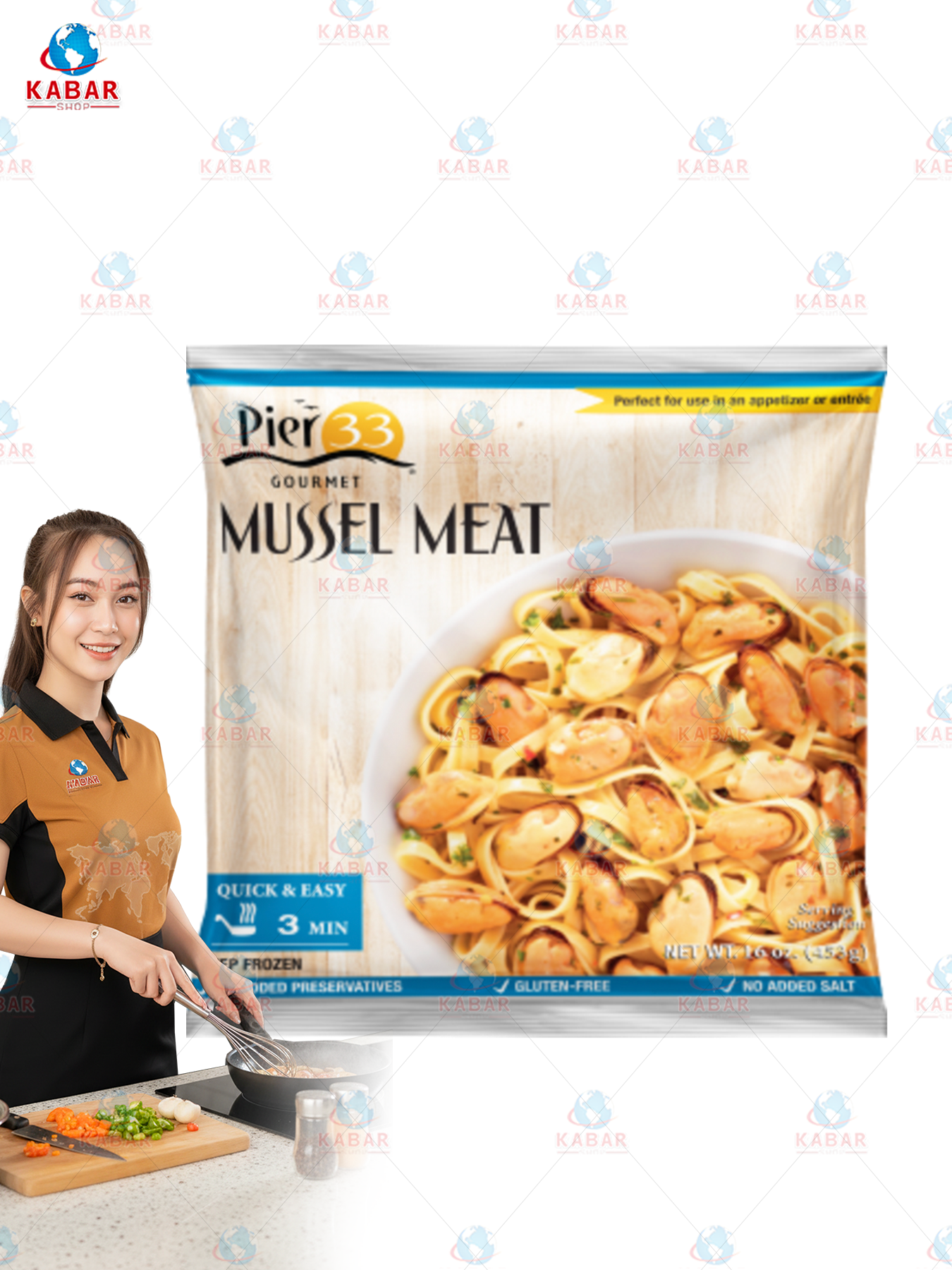 mussel mea ဂေါင်းခရု 10* 1lb