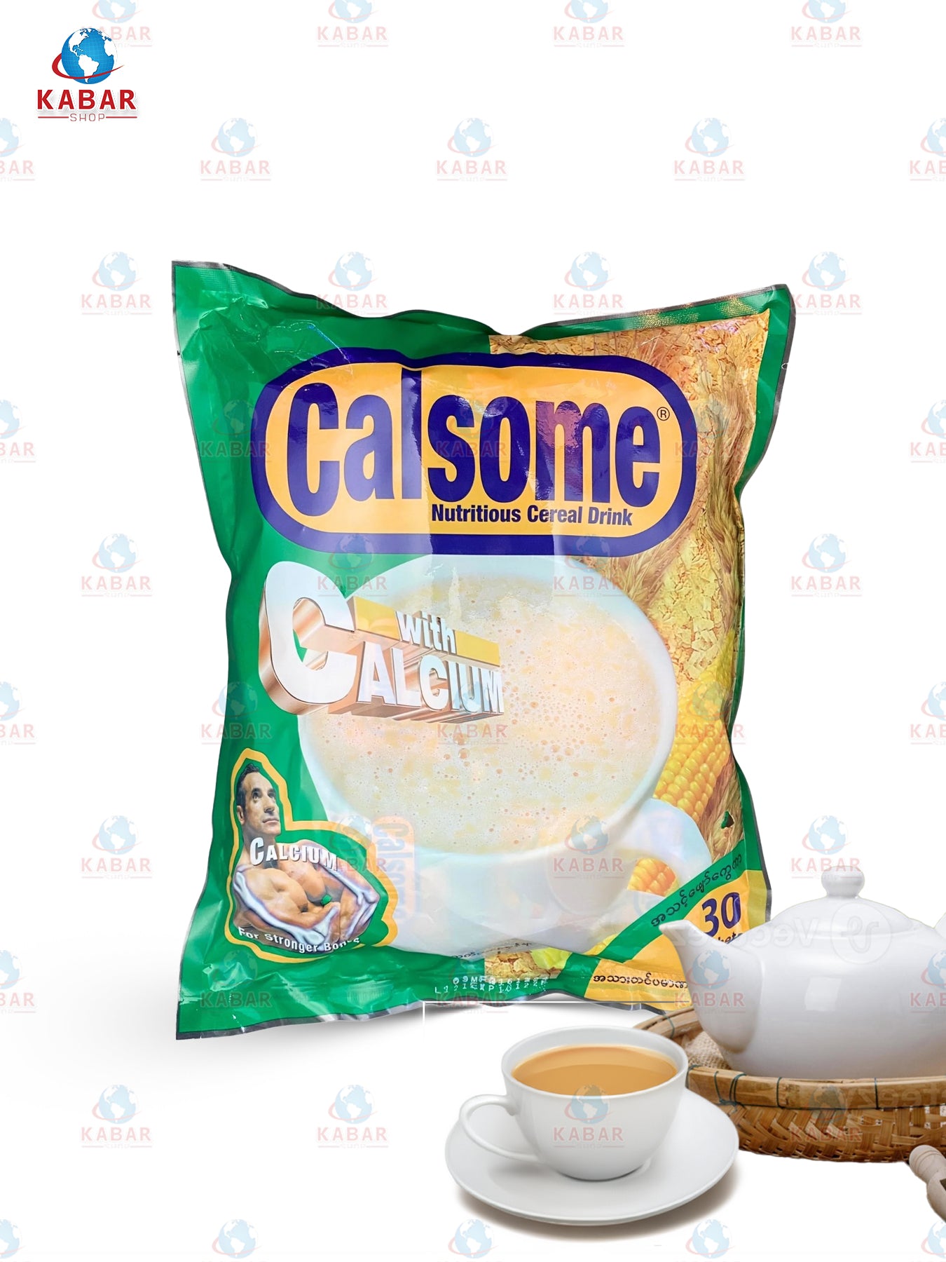 ကယ်ဆန်ကွေကာ - Calsome Quacker (25g x 30’S x 30 Bags)
