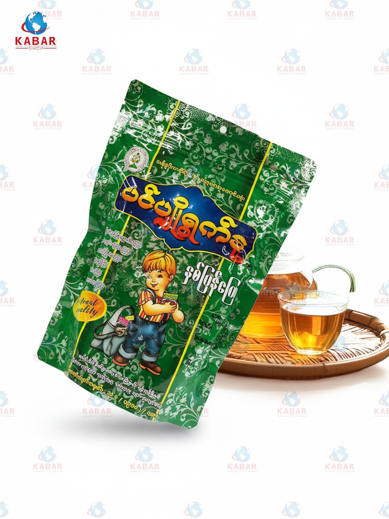 Pin Pyo Ywet Nu – Fried Beans ပင်ပျိုရွက်နု နှစ်ပြန်ကြော် (330g x 50 bags)