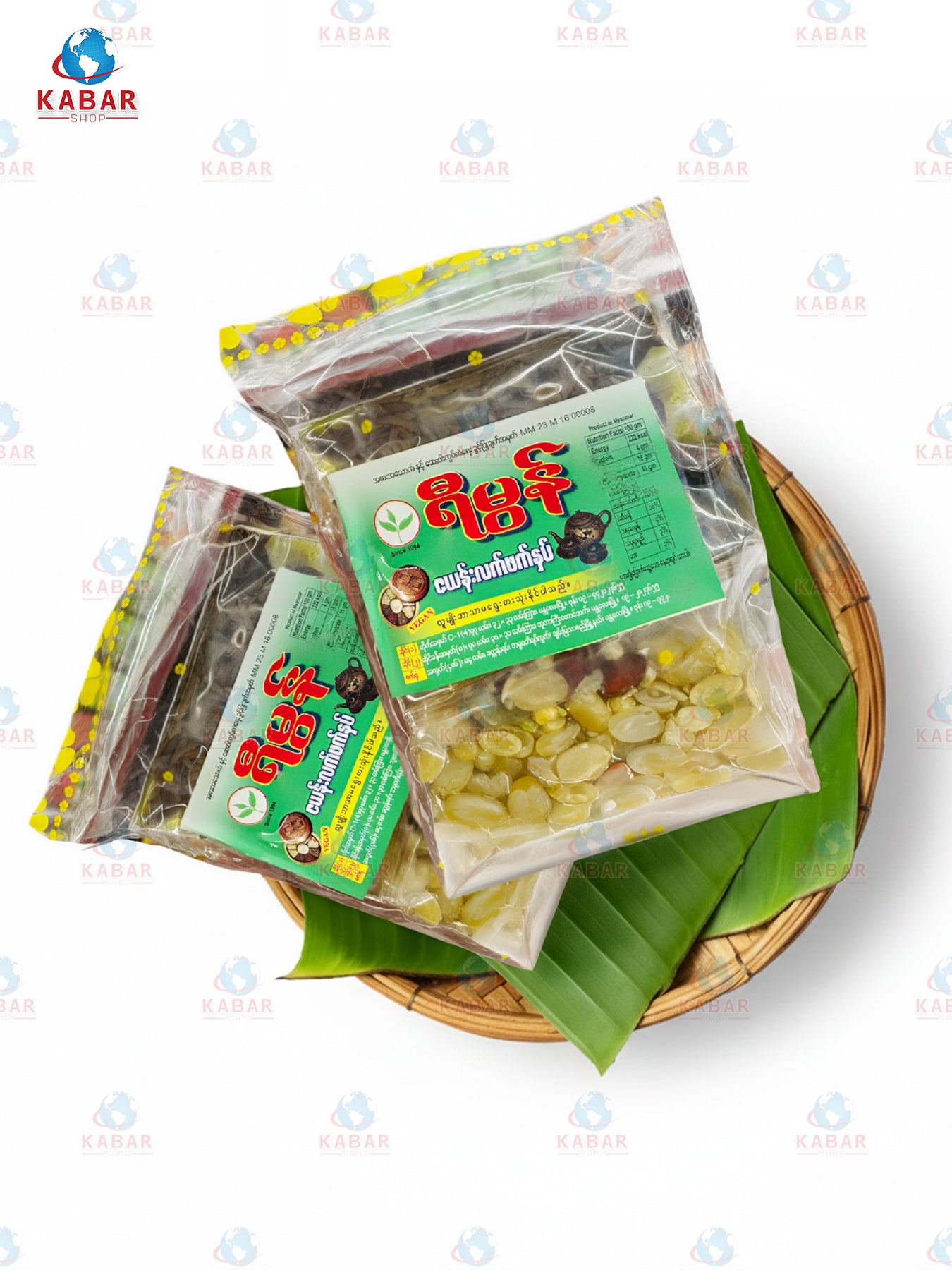 Yee Mon - Zayan Tea Leave - ရီမွန်ဇယန်းလက်ဖက်နှပ်(400g x 50Bags)