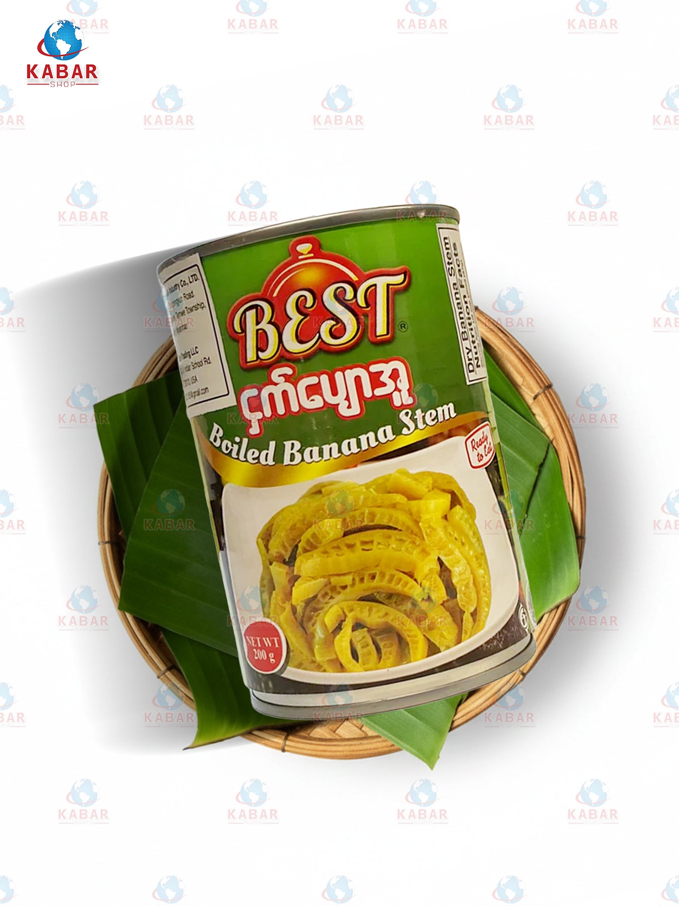 E Big - Best - ငှက်ပျောအူ Best-Banana Stem (275g x 24 Pcs)
