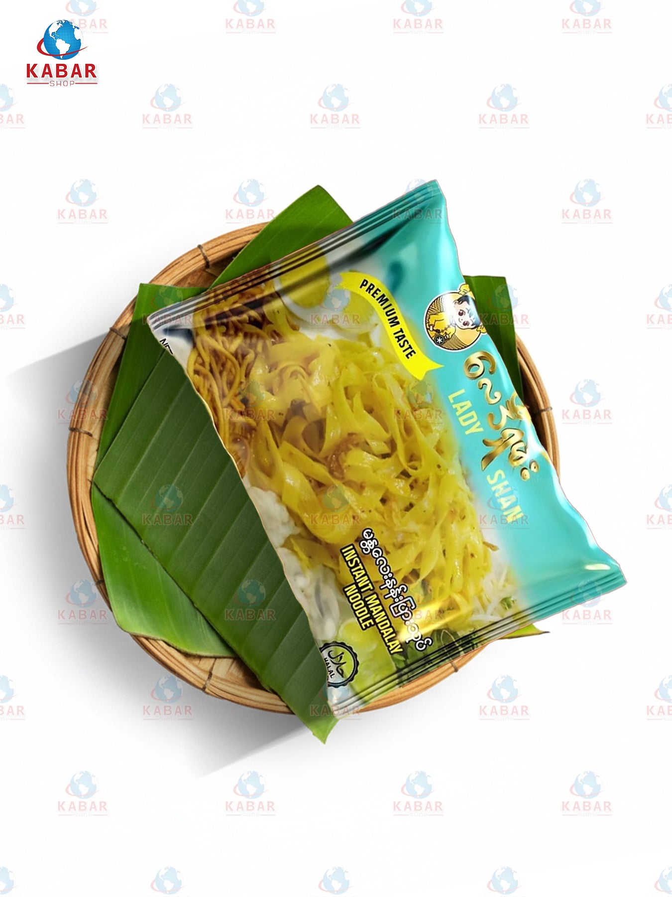  Lady Shan - Mandalay Noodle Salad လေဒီရှမ်း - မန္တလေးနန်းပြား သုတ် (96g x 60 packs )
