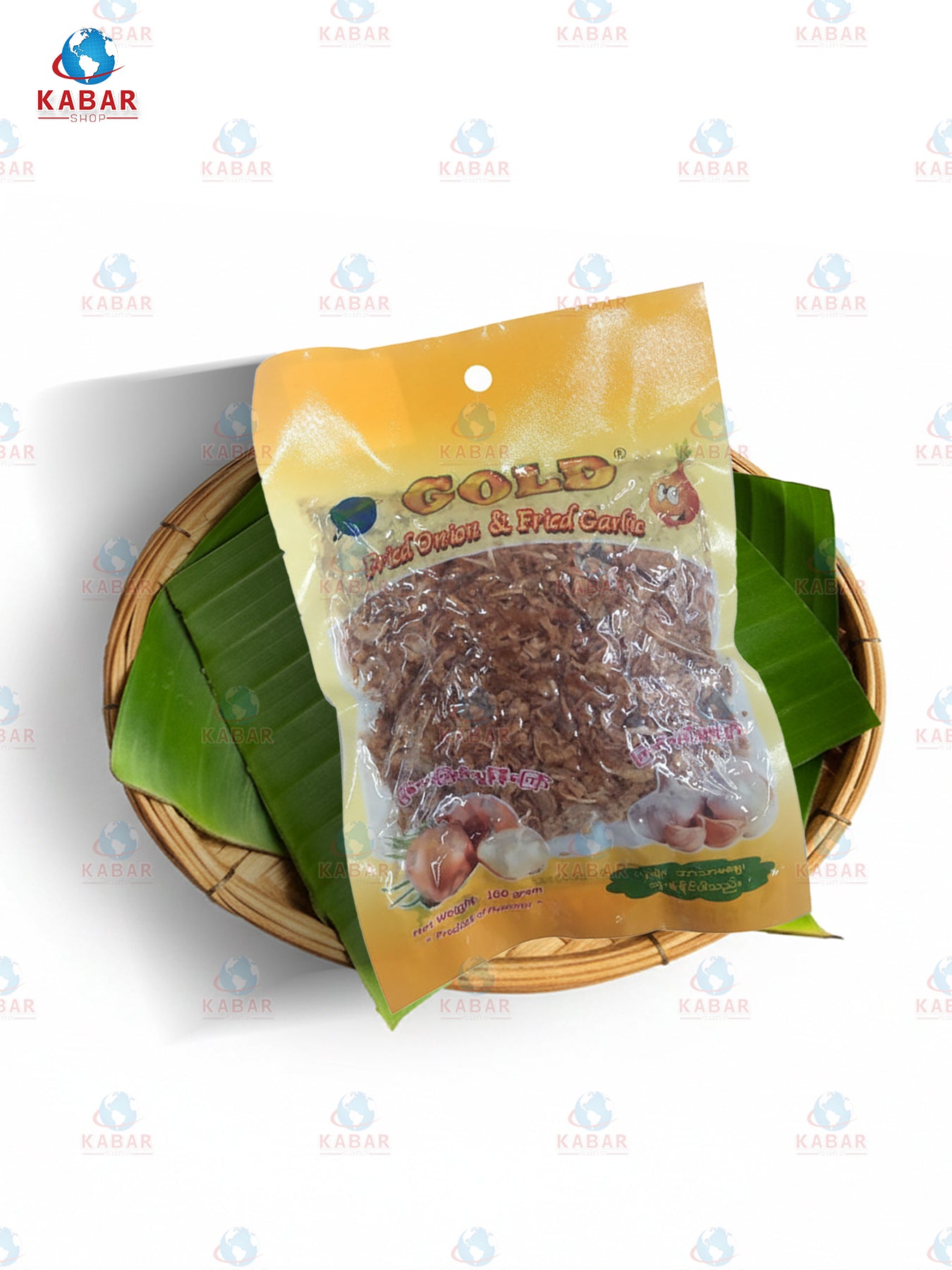  Gold Brand -Fried Onion ကြက်သွန်ကြော် (160g x 24packs)