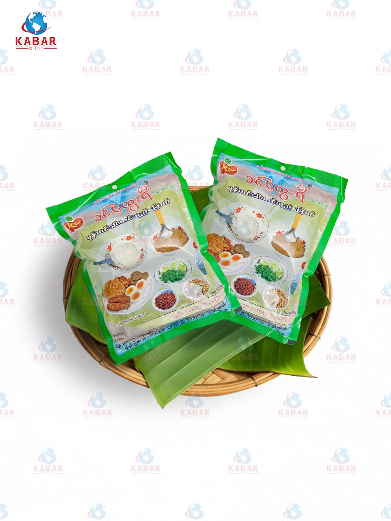 Kin Htwe Yi - Rice Stick ခင်ထွေးရီ -မူန့်ဖတ် (400g x 40pcs).