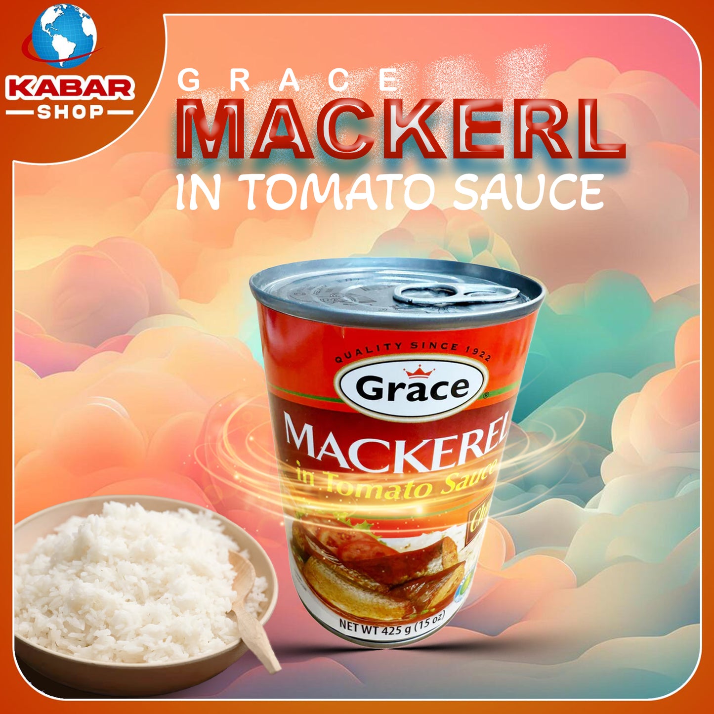 Grace - Mackerel - Tomato sauce -က ေရ့(စ်) မီကာရယ် တိုမာတို ေဆာ့(စ်)