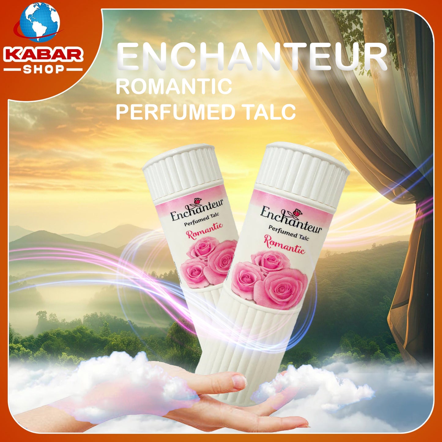 အင်ချန်ထာ - ရိုက်မစ်တစ် ပါဖူမစ် - Enchanteur - Romantic Perfumed Talc 002