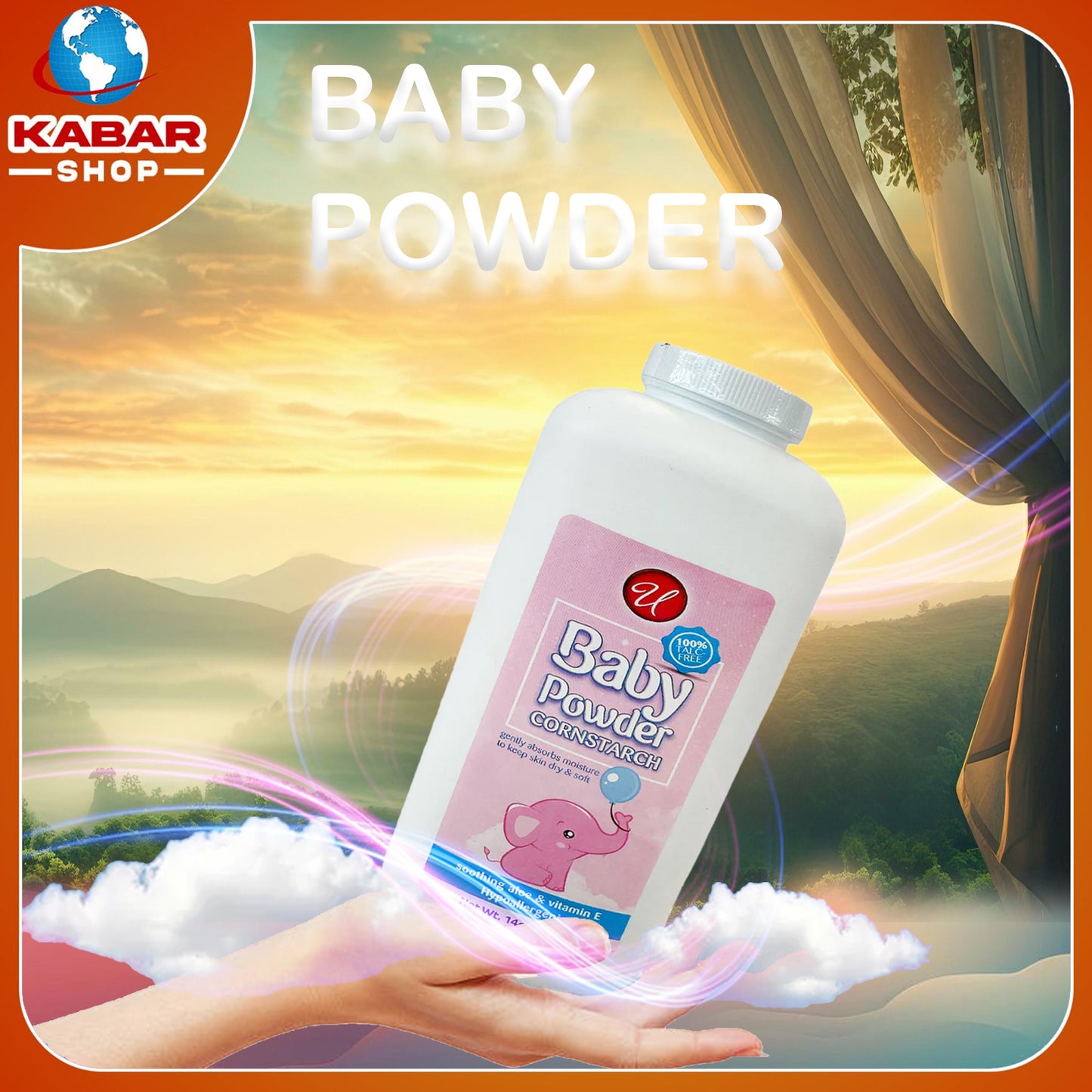 ေဘာ်ဒီ ေပါင်ဒါ - Baby - Powder