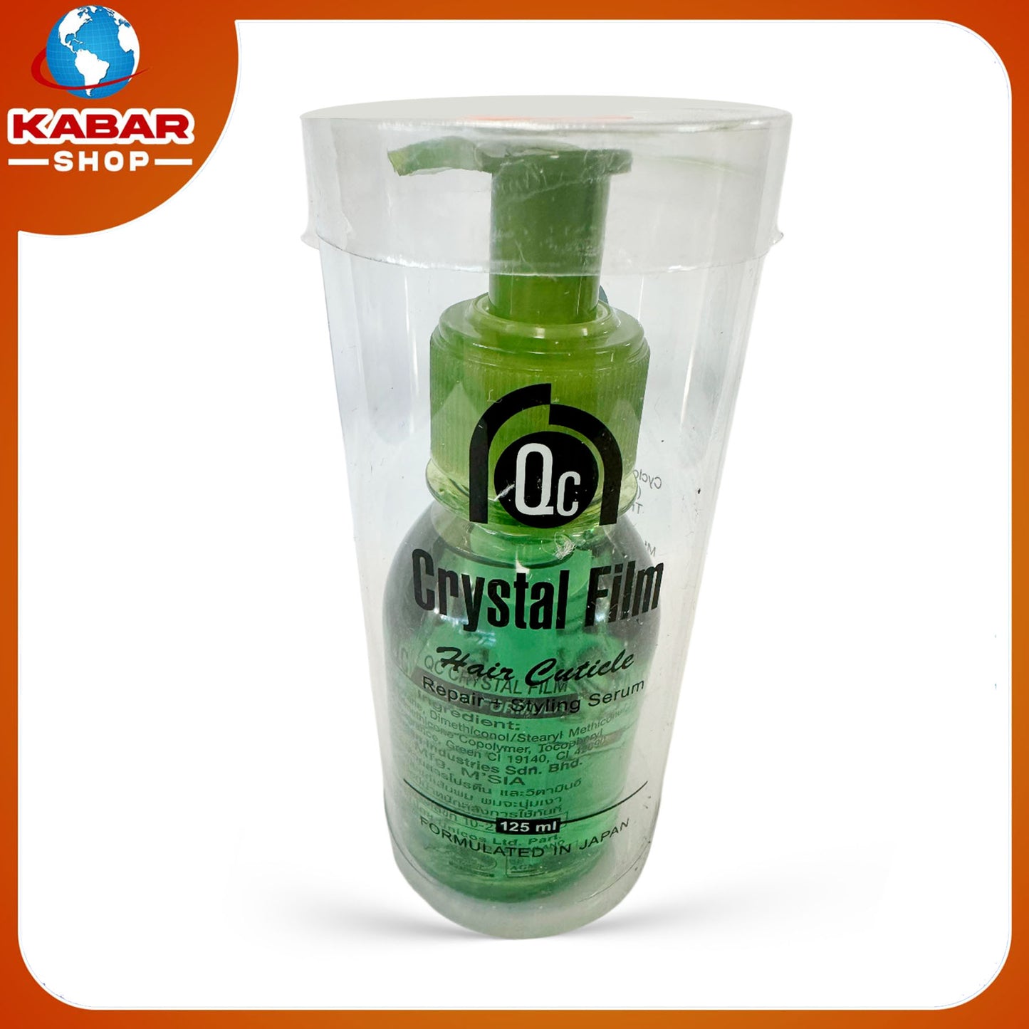 ခေါင်းလိမ်းဆီအရည် Crystal Film 002