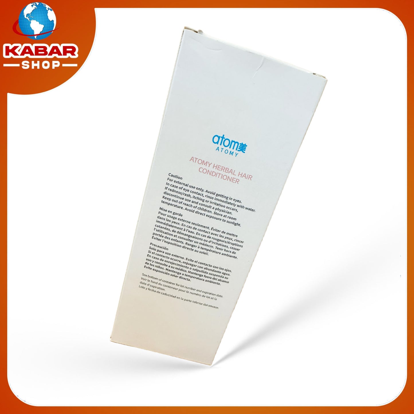 အတွန် - အိုတိုမီ - ဟာဘယ် ဟဲကွန်ဒီရှင်နာ Atom - Atomy ( Herbal Hair Conditioner)002