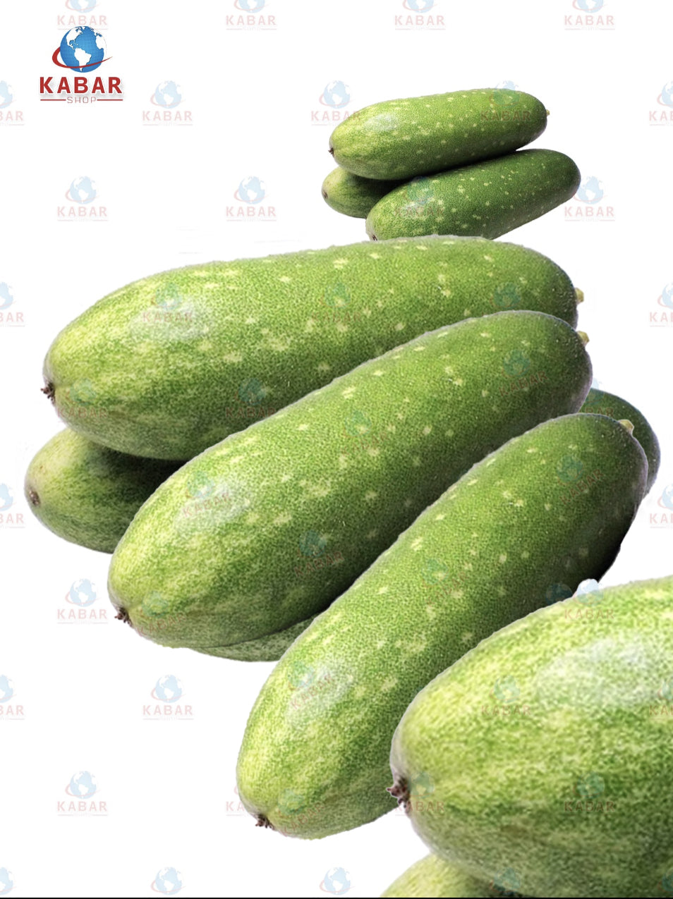 Fuzzzy squash ကျောက်ဖရုံသီးအရှည်(35-40 lb)