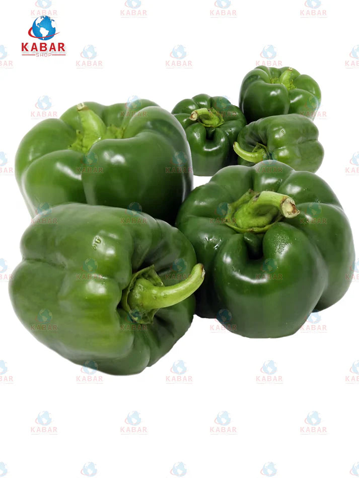 Green bell pepper(B) ငရုငပ်ပွသီး (18-25lb)