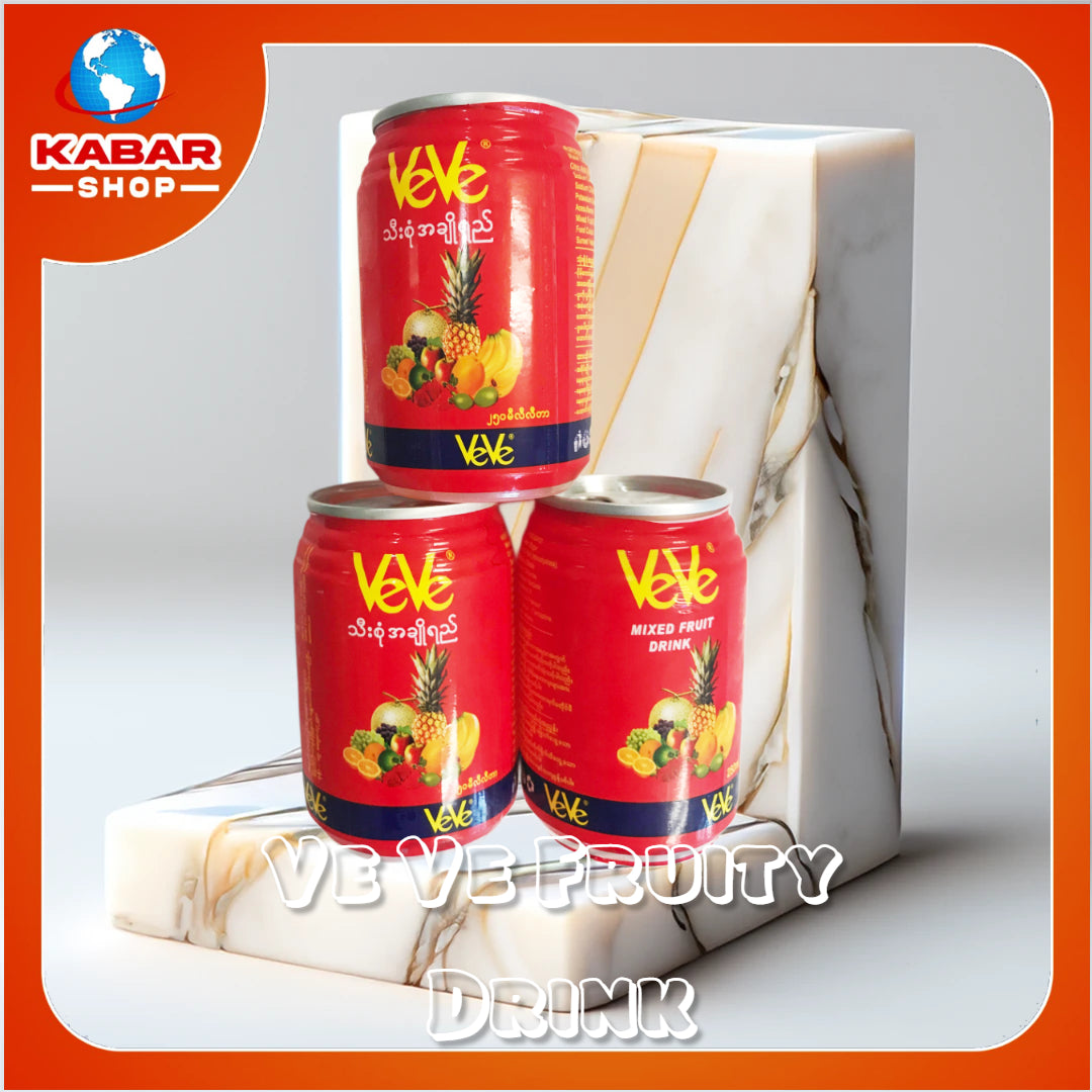သီးစုံအချိုရည် Ve Ve Fruity Drink