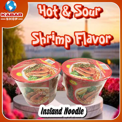 Hot & Sour Shrimp Flavor Instant Noodle