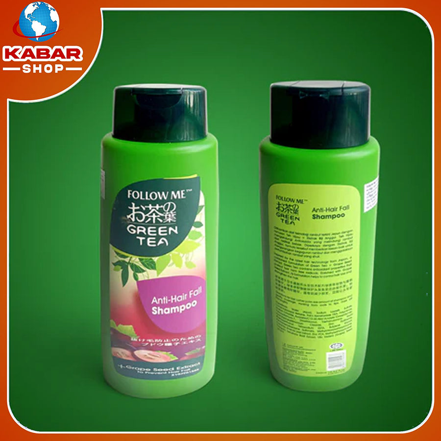 Follow Me - Green Tea - Anti Hair fall Shampoo