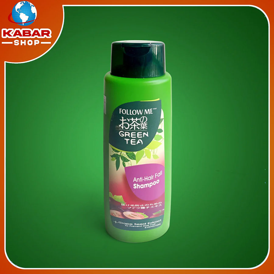 Follow Me - Green Tea - Anti Hair fall Shampoo