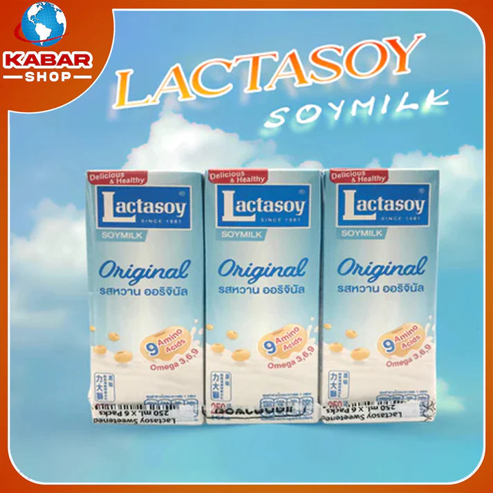 လက်တစ်ဆို - ဆိုမစ် -LACTASOY MILK PAPER BX 36X8.4 OZ
