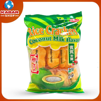 ရိုက်ခရစ်ကာ ကိုကိုးနပ် မစ် - Rice Crackers coconut milk flavor 001