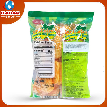 ရိုက်ခရစ်ကာ ကိုကိုးနပ် မစ် - Rice Crackers coconut milk flavor 001