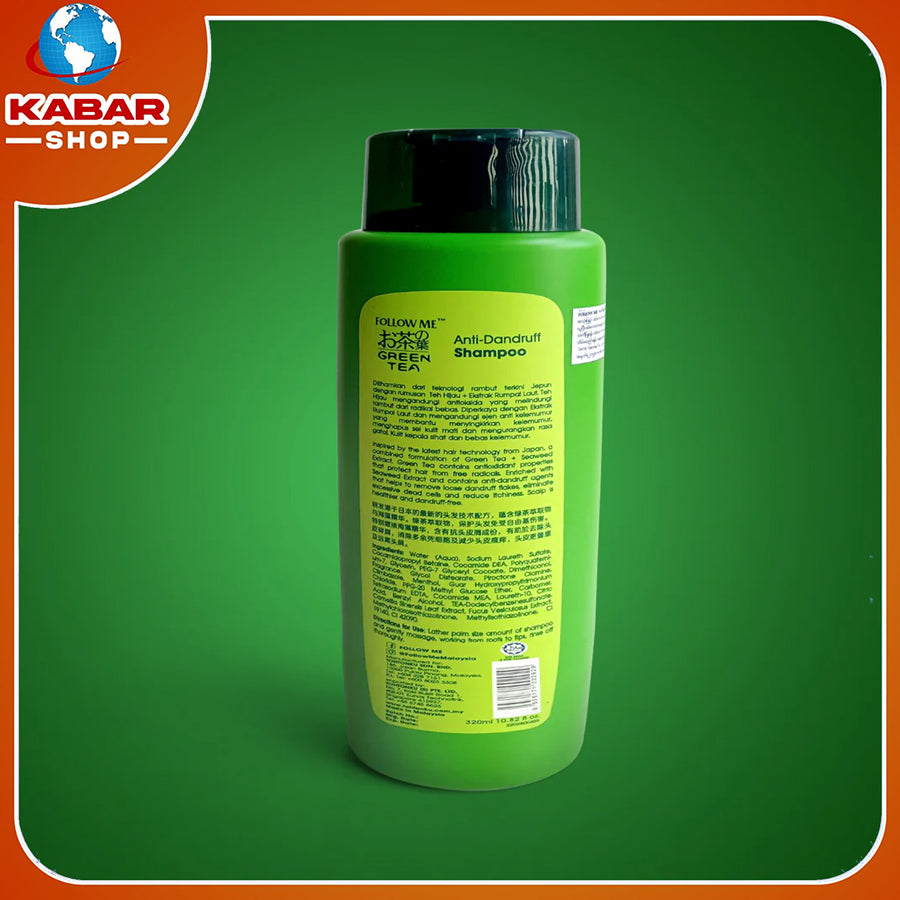 Follow Me - Green Tea - Anti Dandruff Shampoo