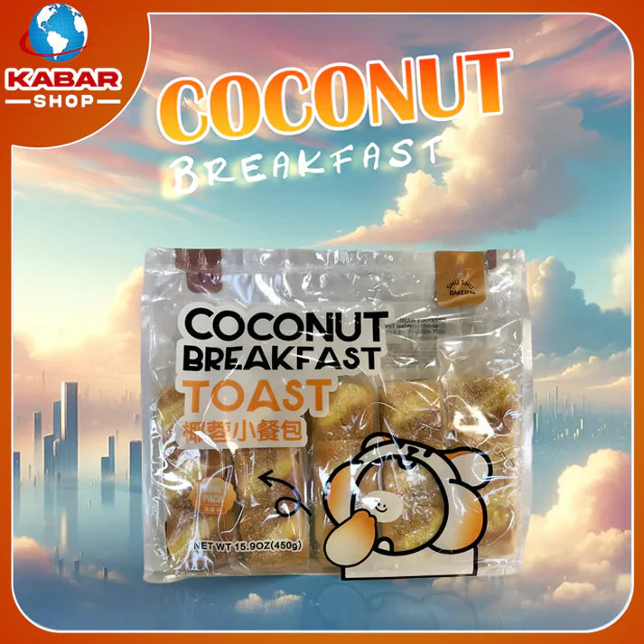 ကိုကိုးနပ် - ဘရိတ်ဖ(စ်) ၊ COCONUT BREAKFAST TOAST 12X15.9 Oz