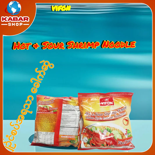 ချဉ်စပ်အရသာ ခေါက်ဆွဲ Vifon Noodle