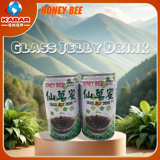 ဂျေလီပါအချိုရည် Honey Bee: Grass Jelly Drink