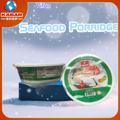 ပင်လယ်စာအရသာ ဆန်ပြုတ်ယာဂု Seafood Porridge