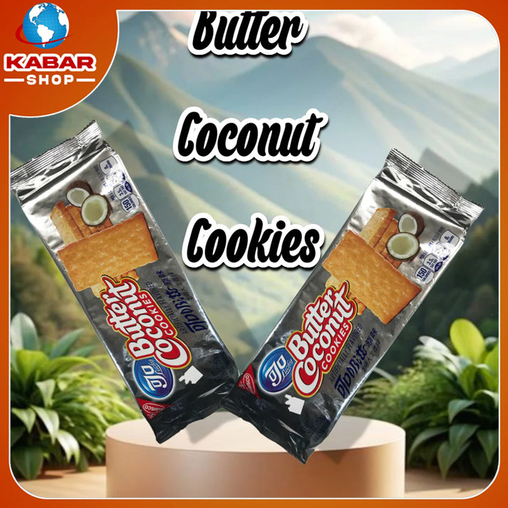 ထောပတ်အုန်းသီးကုတ်ကီးမုန့် Butter Coconut Cookies