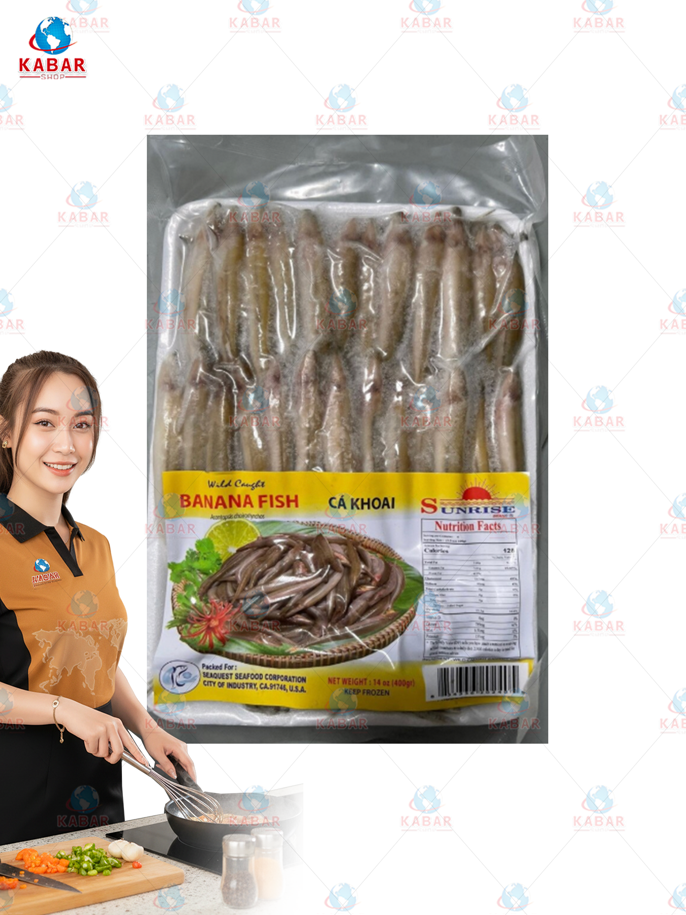 banana fish ငါးသေး 36 x 14 oz