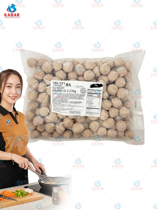 pork meatball ဝက်သားလုံး 5* 5lb