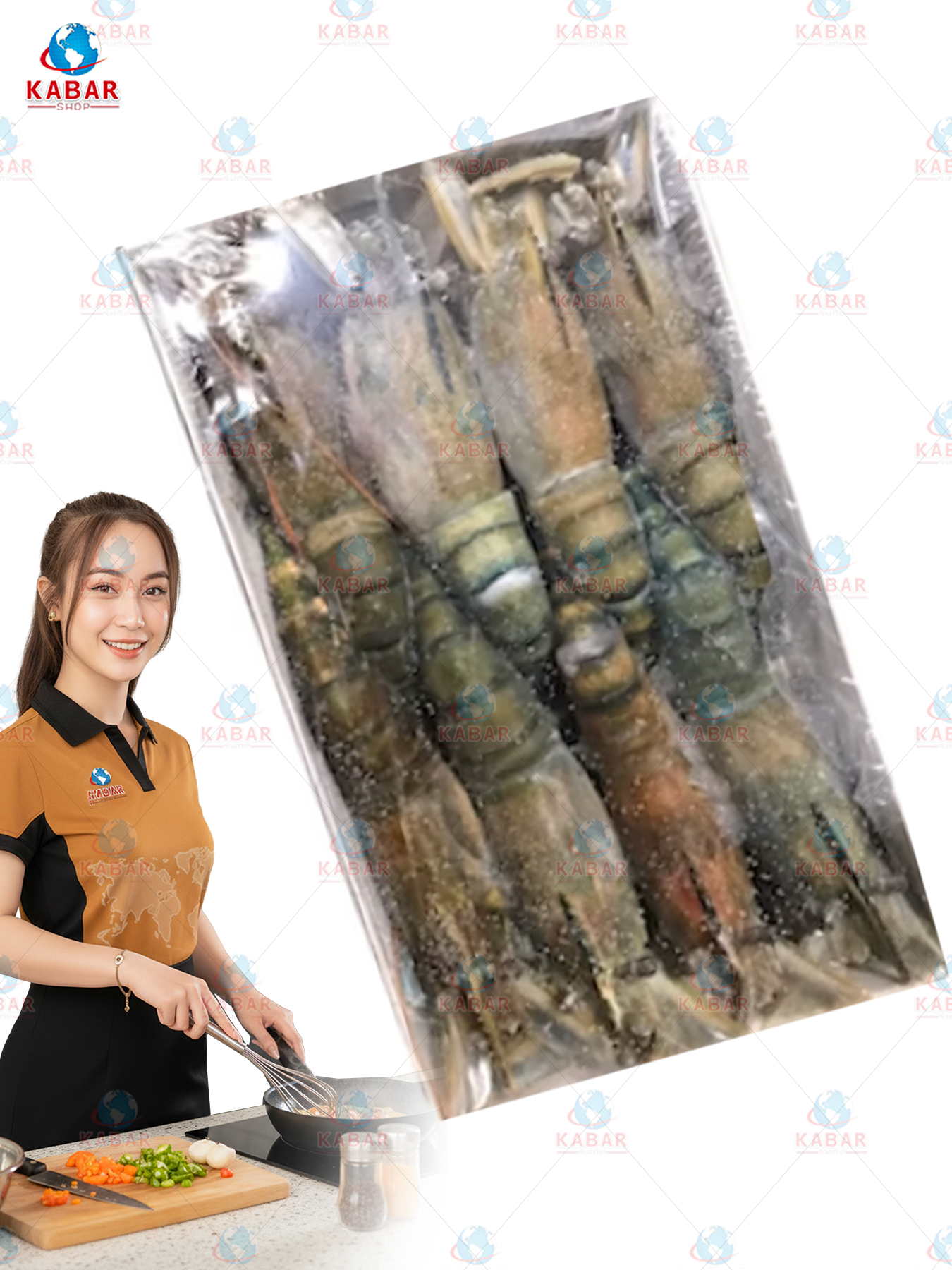 big head shrimp ပုစွန်တုတ် 10/2lb