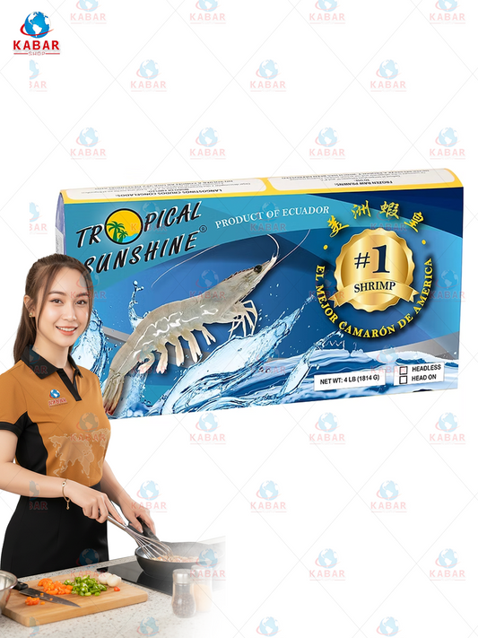 shrimp 4lb (No 1) ပုစွန် 6* 4lb