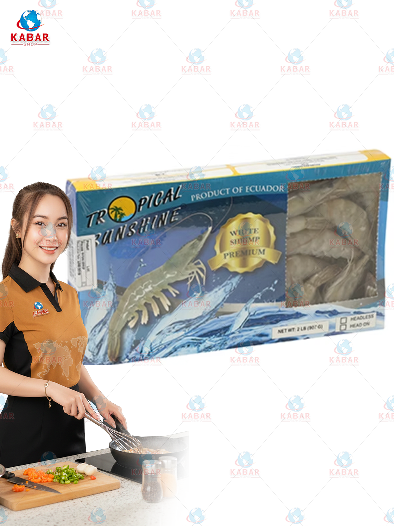 shrimp 12* 2lb (tropical ) ပုစွန်