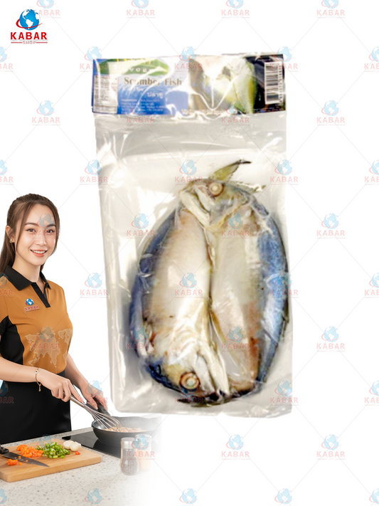 steamed mackerel ငါးကွင်းရှပ် 24 x 7 oz