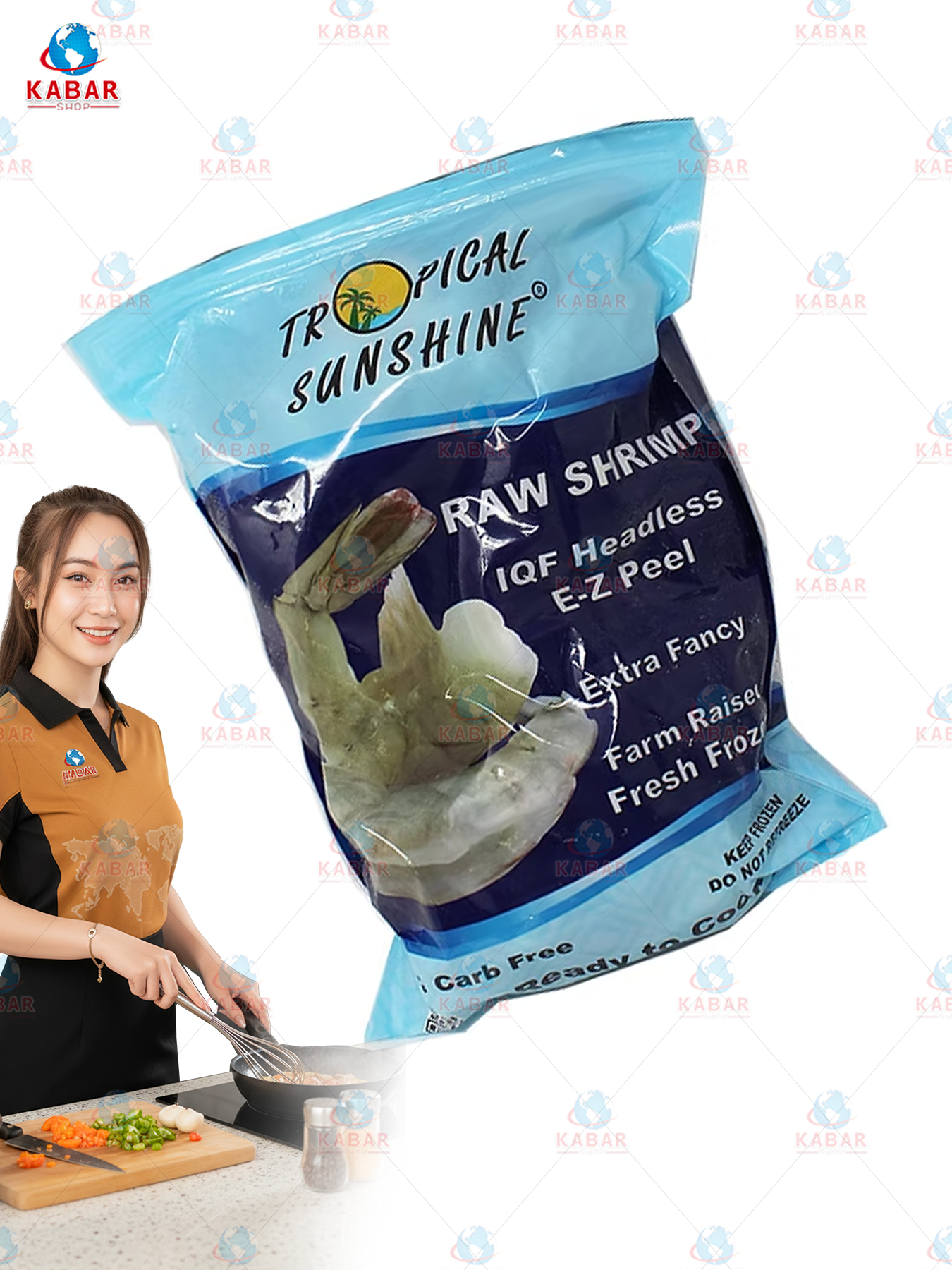 raw shrimp peeled အခွံခွါပြီးပုစွန် various size