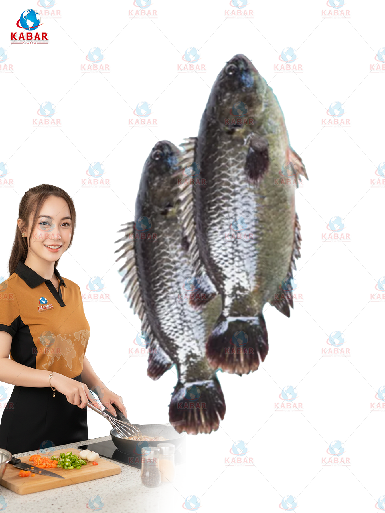 climbing perch ငါးဗြီမ 40X14oz