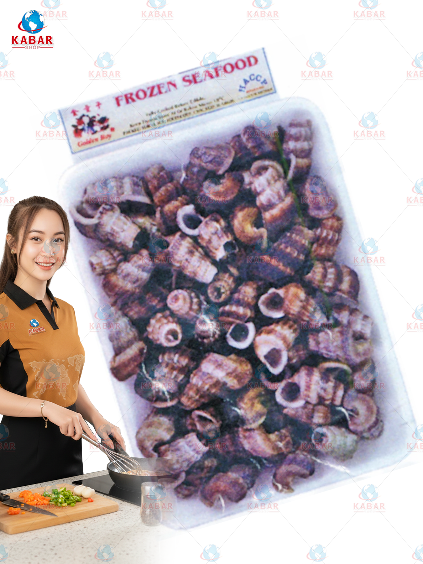 Apple Snail (top snail) ခရုဖင်ချွန်း 36* 14oz