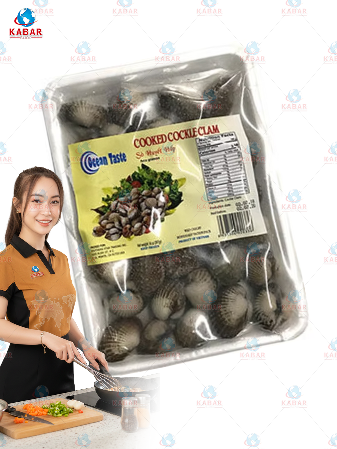 clam shell ဂုံးခရု 30* 14oz