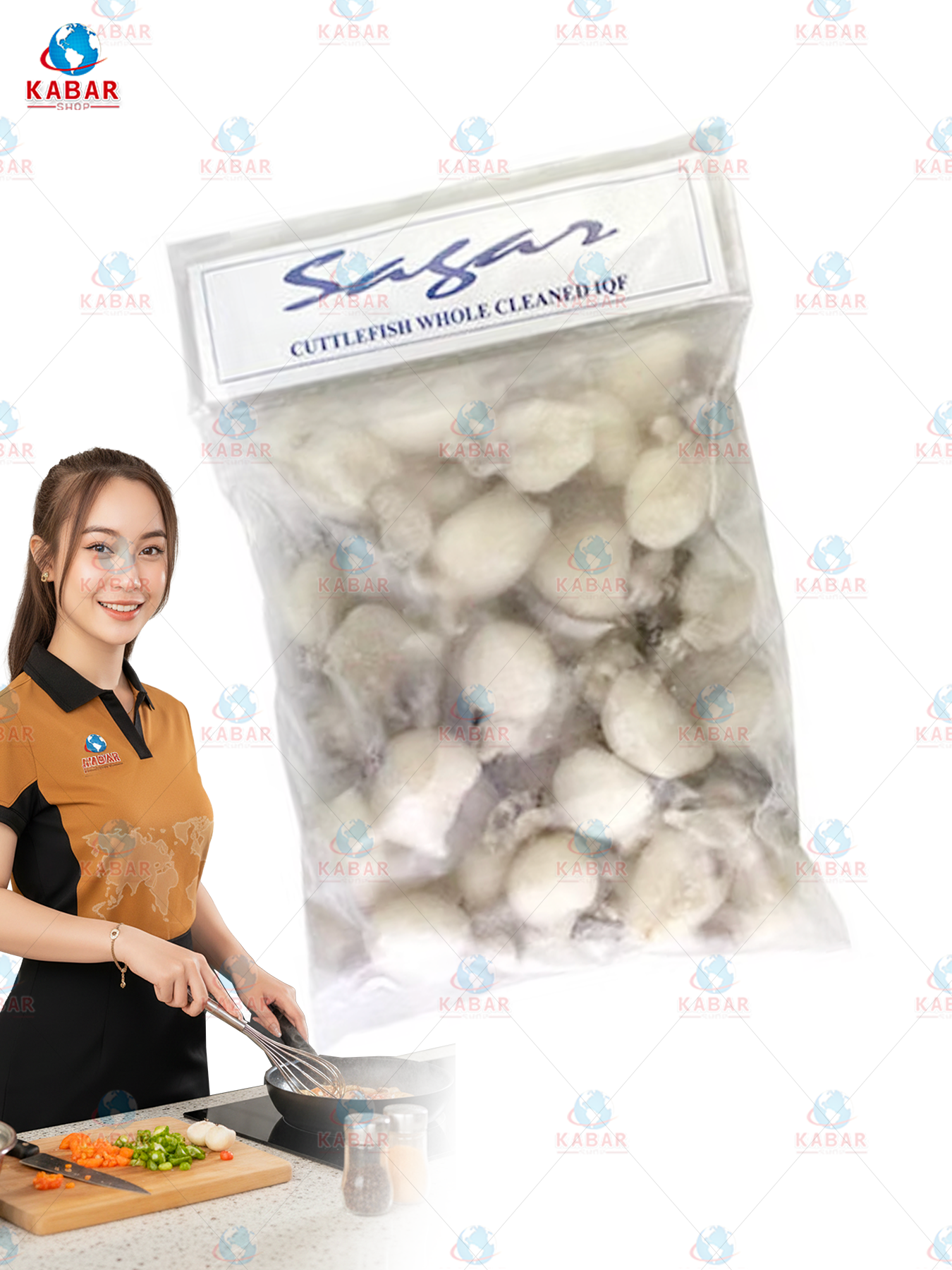 baby squid ကင်းမွန် 10* 2lb