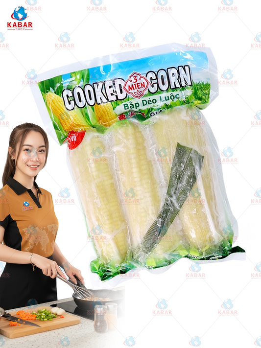 cooked corn ပြောင်းဖူးပြုတ် 30* 3pcs