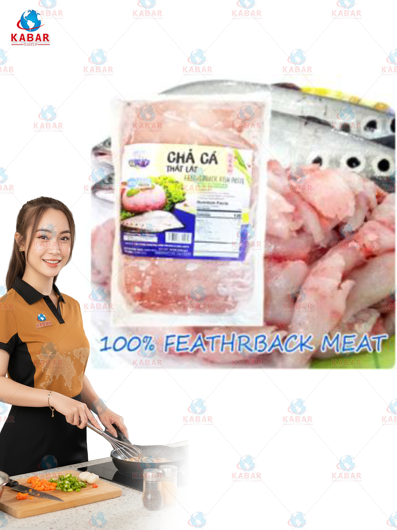 FEATHERBACK meat ငါးဖယ်  30x16OZ